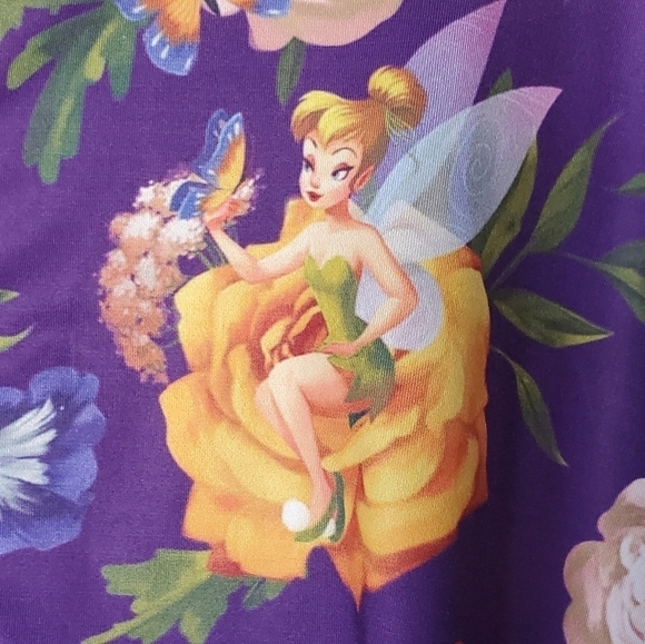 Disney Parks Tinkerbell Fairy Zip Front Jacket - Picture 2 of 6